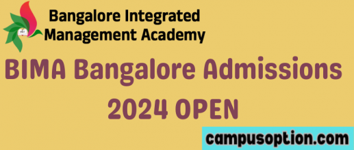 BIMA Bangalore Admissions 2024 OPEN