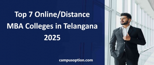 Top 7 Online/Distance MBA Colleges in Telangana 2025