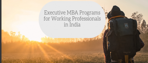 Executive MBA Programs for Working Professionals in India
