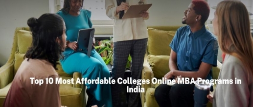 Top 10 Most Affordable Colleges Online MBA Programs in India