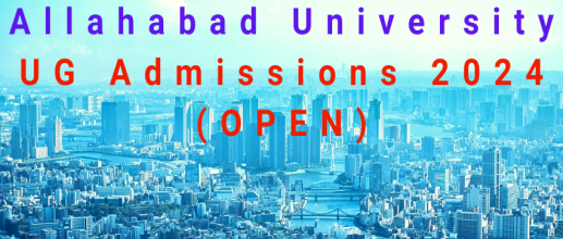 Allahabad University UG Admissions 2024 (OPEN)