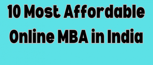 10 Most Affordable Online MBA in India
